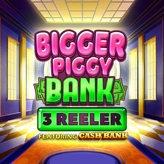 Bigger Piggy Bank 3 Reeler slot cover